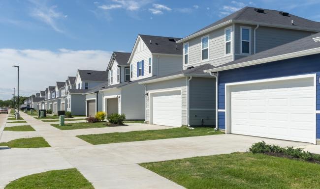 Find your perfect fit at Inspire Missouri City a row of houses
